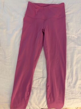 90 Degree By Reflex Mauve Pink Athletic Leggings